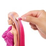 Κούκλα Barbie Πολύχρωμα Μαλλιά Με Πολύ Μακριά Ξανθά Μαλλιά Και Αξεσουάρ Styling - Image 5