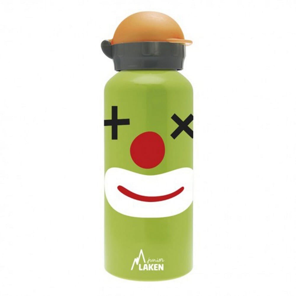 laken-pagouri-alouminiou-clown-prasino-450ml11627 Laken Παγούρι Αλουμινίου Clown Πράσινο 450ml - Image 1
