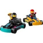Lego City Go-karts And Race Drivers - Image 3
