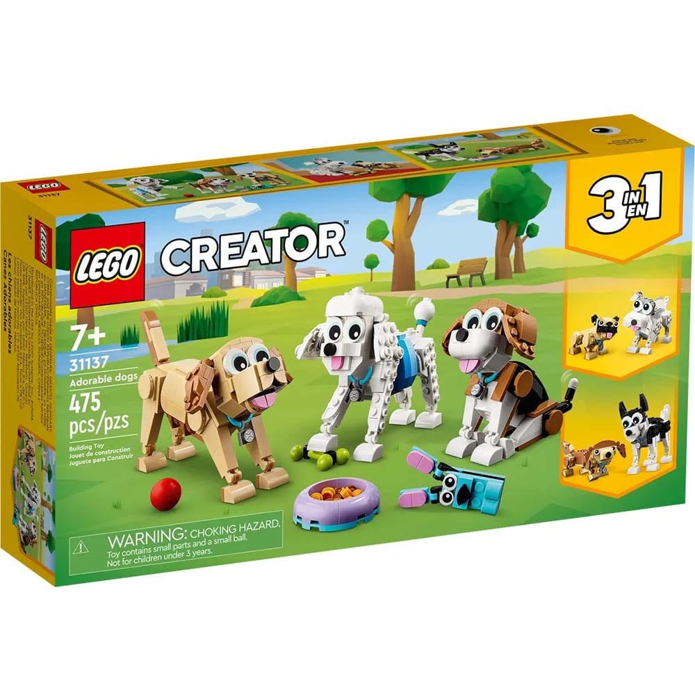 lego-creator-3-in-1-adorable-dogs18749 Lego Creator 3-in-1 Adorable Dogs - Image 1