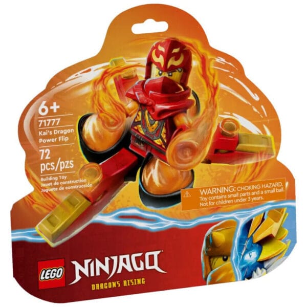 Lego Ninjago Kai’s Dragon Power Spinjitzu Flip