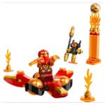 Lego Ninjago Kai’s Dragon Power Spinjitzu Flip - Image 2