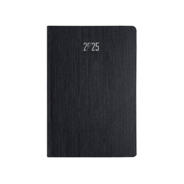 Λιναρδάτος Ημερολόγιο Ημερήσιο Tucana 14x21 2025 Γκρι Σκούρο