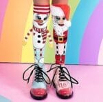 Madmia Κάλτσες Santa and Snowman  One Size (ΜΜ197) - Image 4