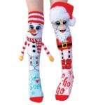 Madmia Κάλτσες Santa and Snowman  One Size (ΜΜ197)
