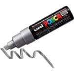 Μαρκαδόρος Uni Posca PC -8K Χονδρός Silver - Image 2