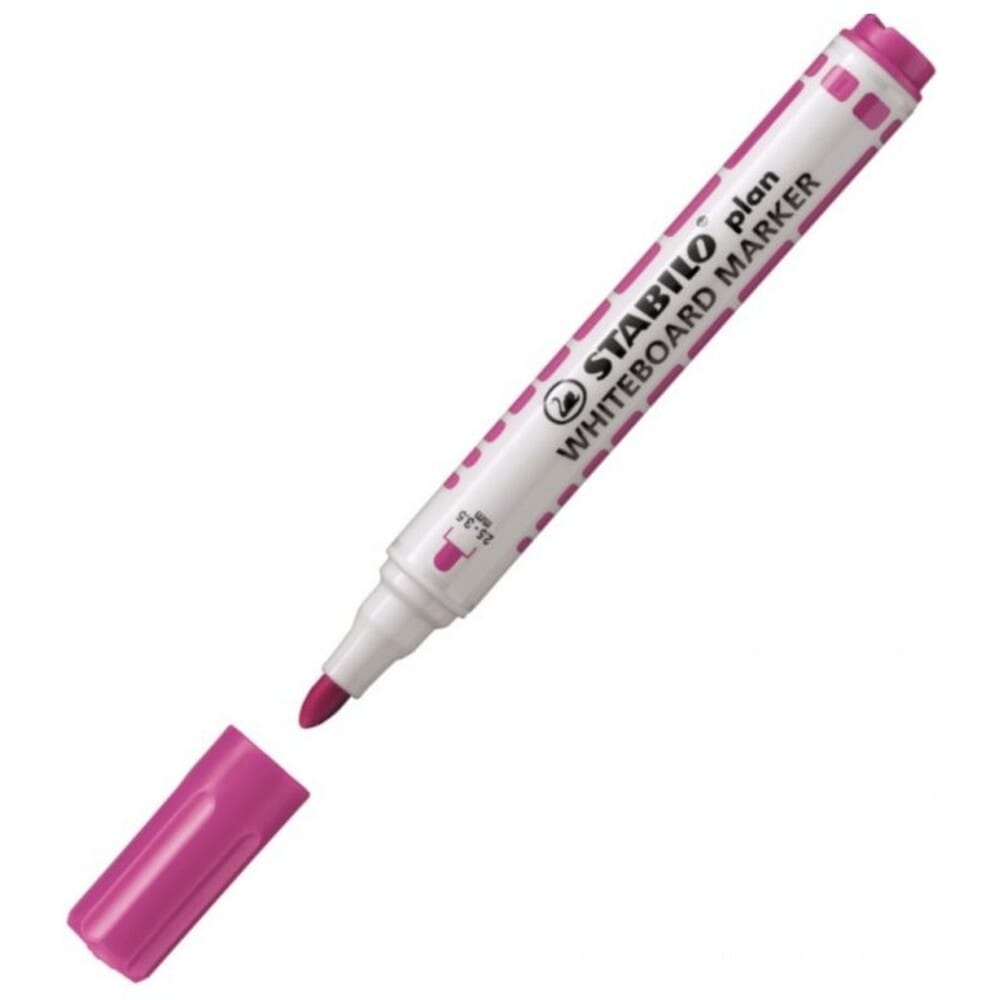 markadorosaspropinakastabilo64156pink12703 Stabilo Μαρκαδόρος Πίνακα Ροζ 641/56 - Image 1