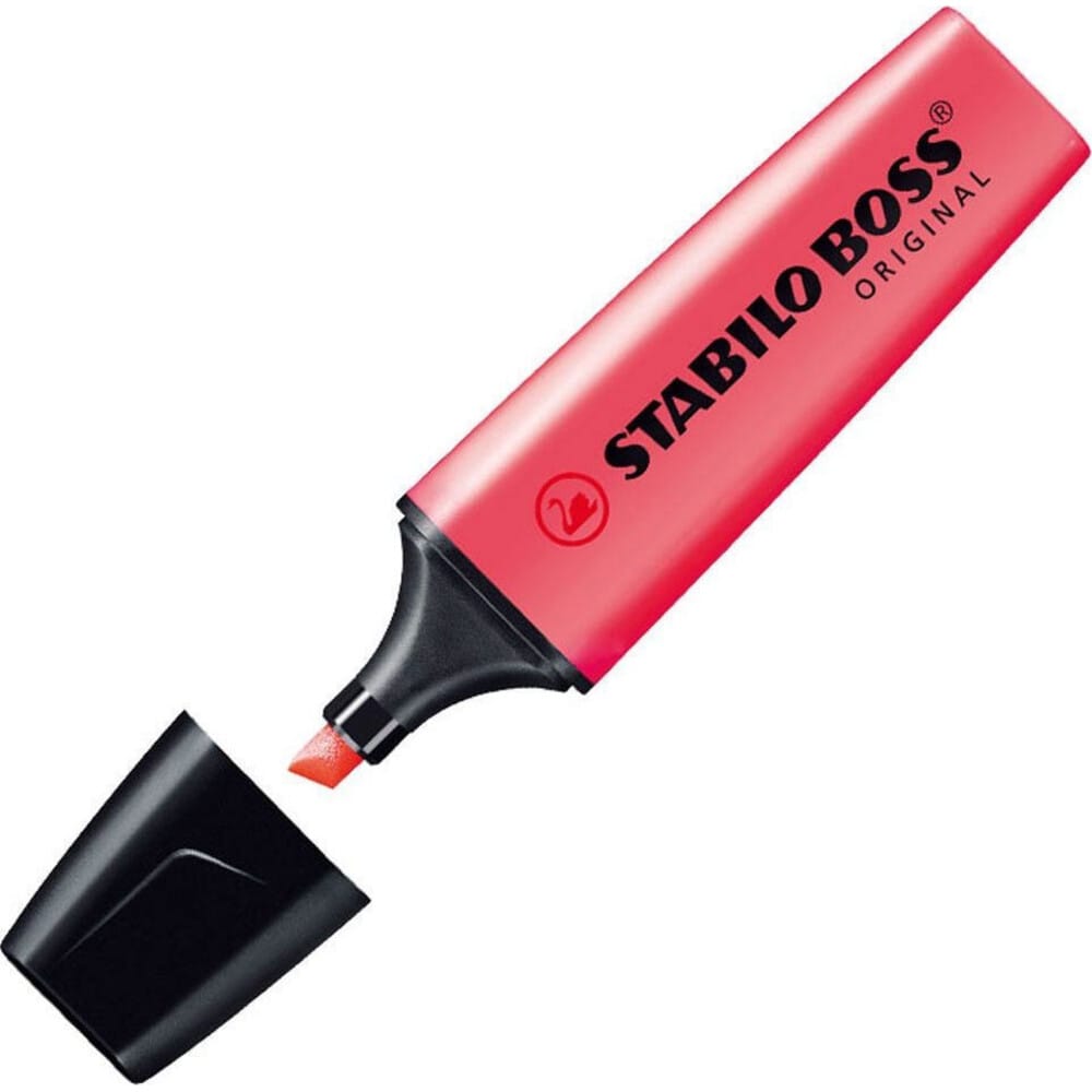 markadorosstabiloboss7040kokkinos12699 Stabilo Boss Μαρκαδόρος Υπογράμμισης Κόκκινο 70/40 - Image 1