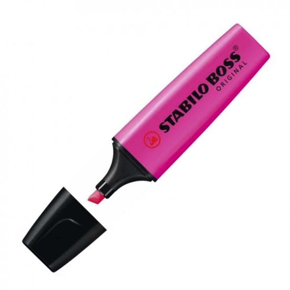 markadorosstabiloboss7058lila8568 Stabilo Boss Μαρκαδόρος Υπογράμμισης Φούξια 70/58 - Image 1