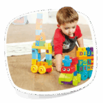 Mega Blocks Τρενάκι ABC (DXH35) - Image 3