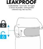 Μεταλλικό Μπουκάλι 600ml Κόκκινο ION8 - Image 4