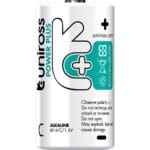 Uniross Power Plus Aλκαλική LR14 C 1,5V 2 τμχ - Image 2