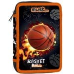 Must Κασετίνα Τριπλή Γεμάτη 12Χ6Χ19 Basketball
