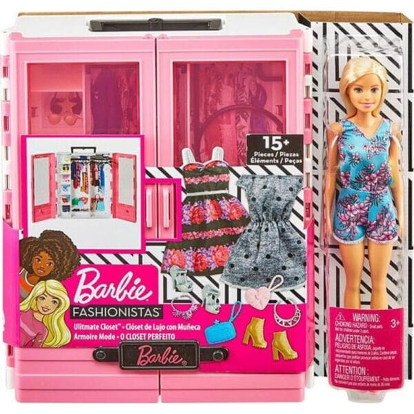 Η Νέα Ντουλάπα Της Barbie Με Κούκλα