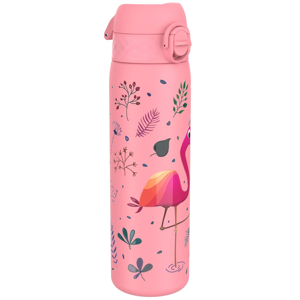 pagouri-metalliko-600ml-roz-flamingo-ion825757 Παγούρι Μεταλλικό 600ml Ροζ Flamingo Ion8 - Image 1