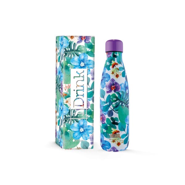 i DRINK Παγούρι ID0081 Therm Bottle 500ml "Orchids"