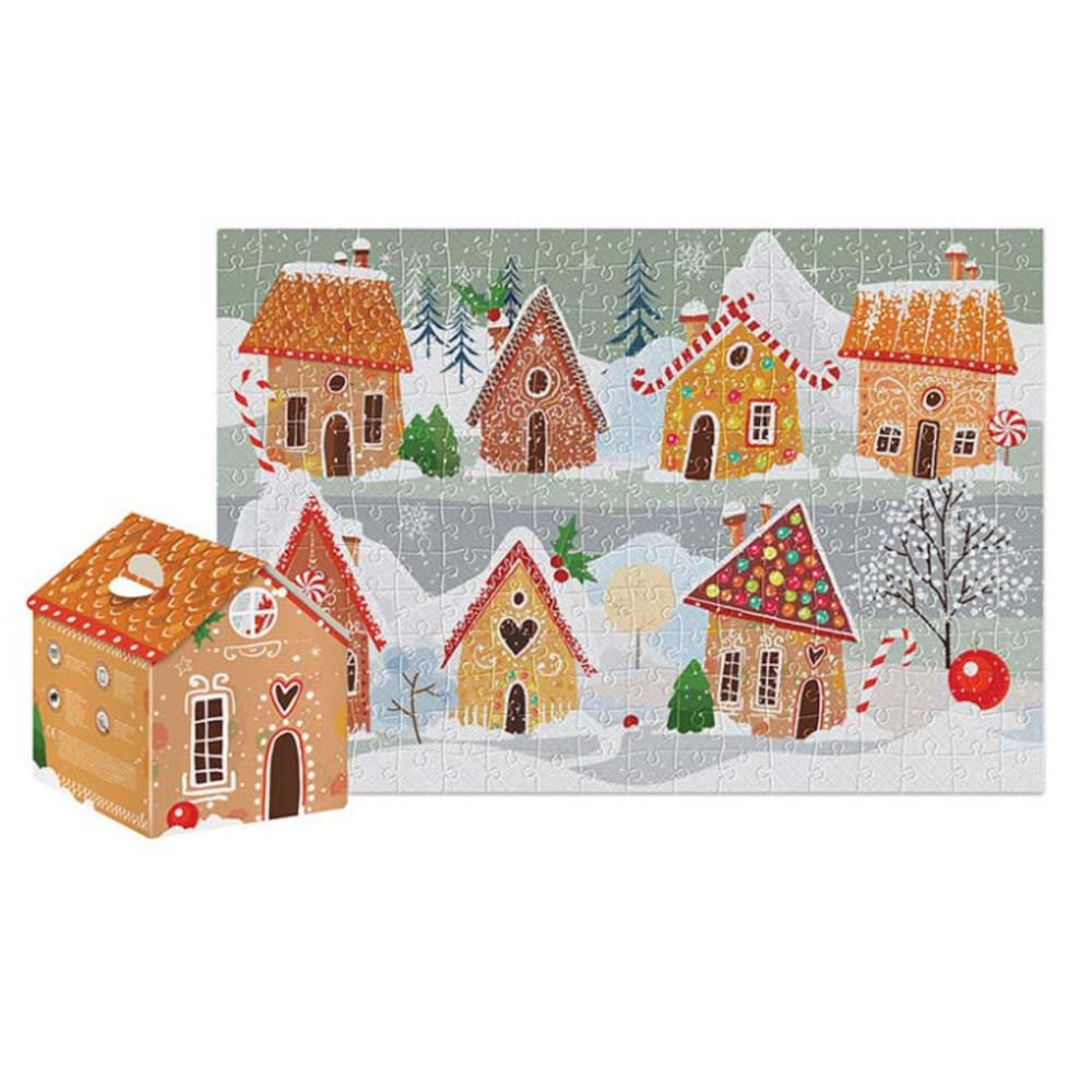 paidiko-puzzle-xmas-gingerbread-village-250pcs-interdruk29335 Παιδικό Puzzle Xmas Gingerbread Village 250pcs interDRUK - Image 1