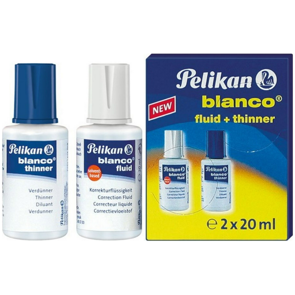 pelikanblancodiorygrodiplo8422 Pelikan Διορθωτικό Υγρό και Διαλυτικό 20ml - Image 1