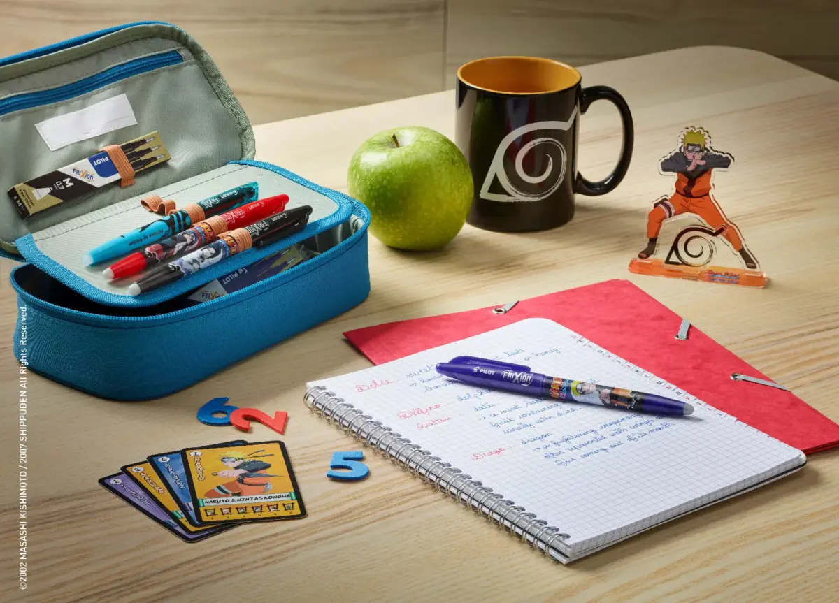 Pilot Frixion Ball Naruto Shippuden 07mm Κόκκινο - Image 3