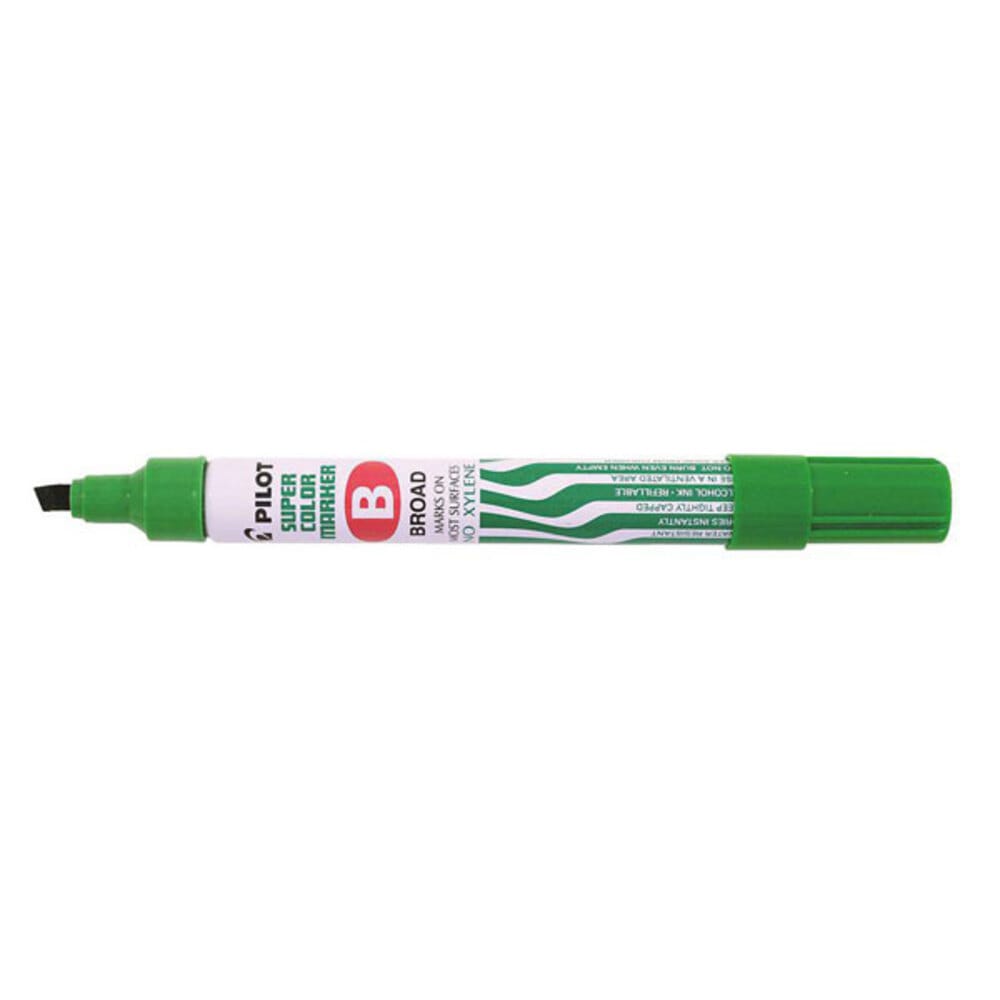 pilotmarkaneksfineprasinos8383 Pilot Μαρκαδόρος Ανεξίτηλος Broad Πλακέ Πράσινος - Image 1