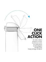Πλαστικό Παγούρι  Λιλά  500ml  ION8 - Image 5