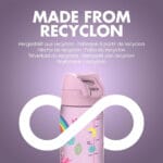 Πλαστικό Παγούρι Σάπιο μήλο Unicorn  500ml ION8 - Image 2
