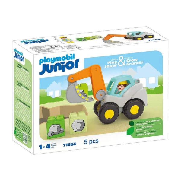 Playmobil Junior Φορτωτής Εκσκαφέας