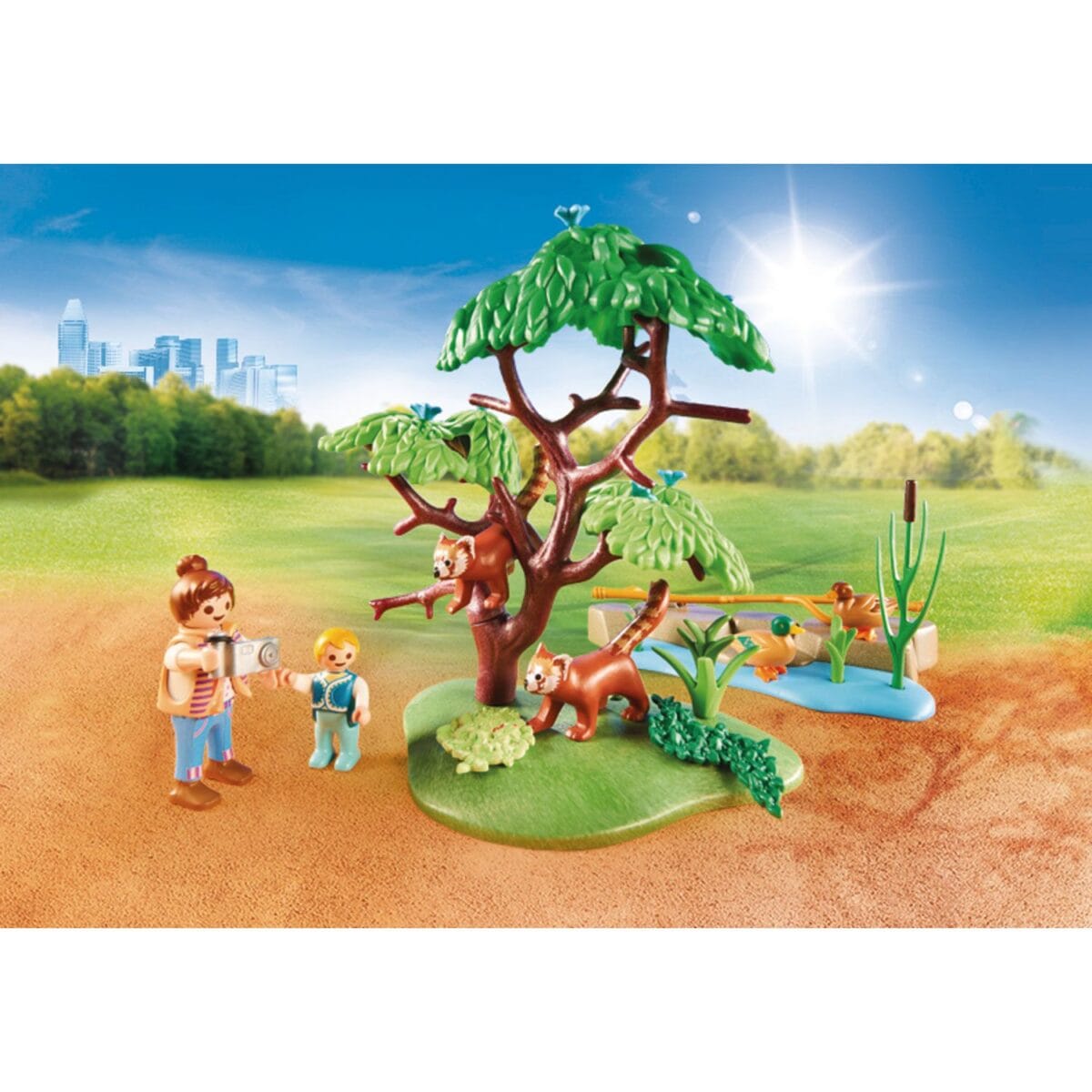 Playmobile Οικογένεια κόκκινων πάντα - Image 4