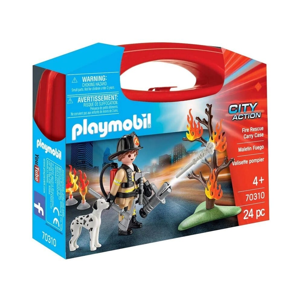 playmobilebalitsakidasopyrosbesths8977 Playmobil City Action Βαλιτσάκι Δασοπυροσβέστης (70310) - Image 1