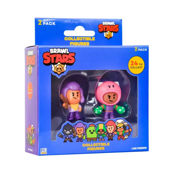 PMI Παιχνίδι Μινιατούρα Brawl Stars Collectible Figures 2 Pack  (Διάφορα Σχέδια) 1τμχ