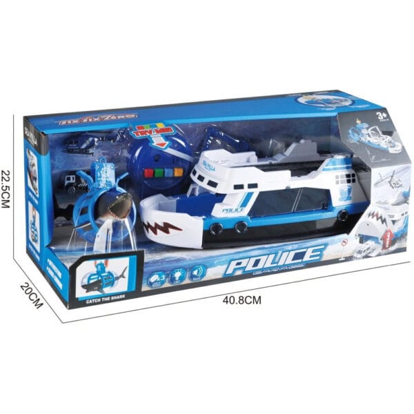 Police Aircraft Shark Φώτα-Ήχους