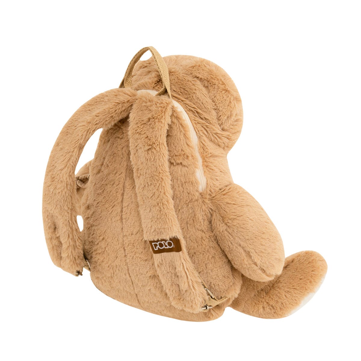 Polo Παιδική Τσάντα Πλάτης Καφέ Αρκουδάκι17x14x30εκ. - Image 2