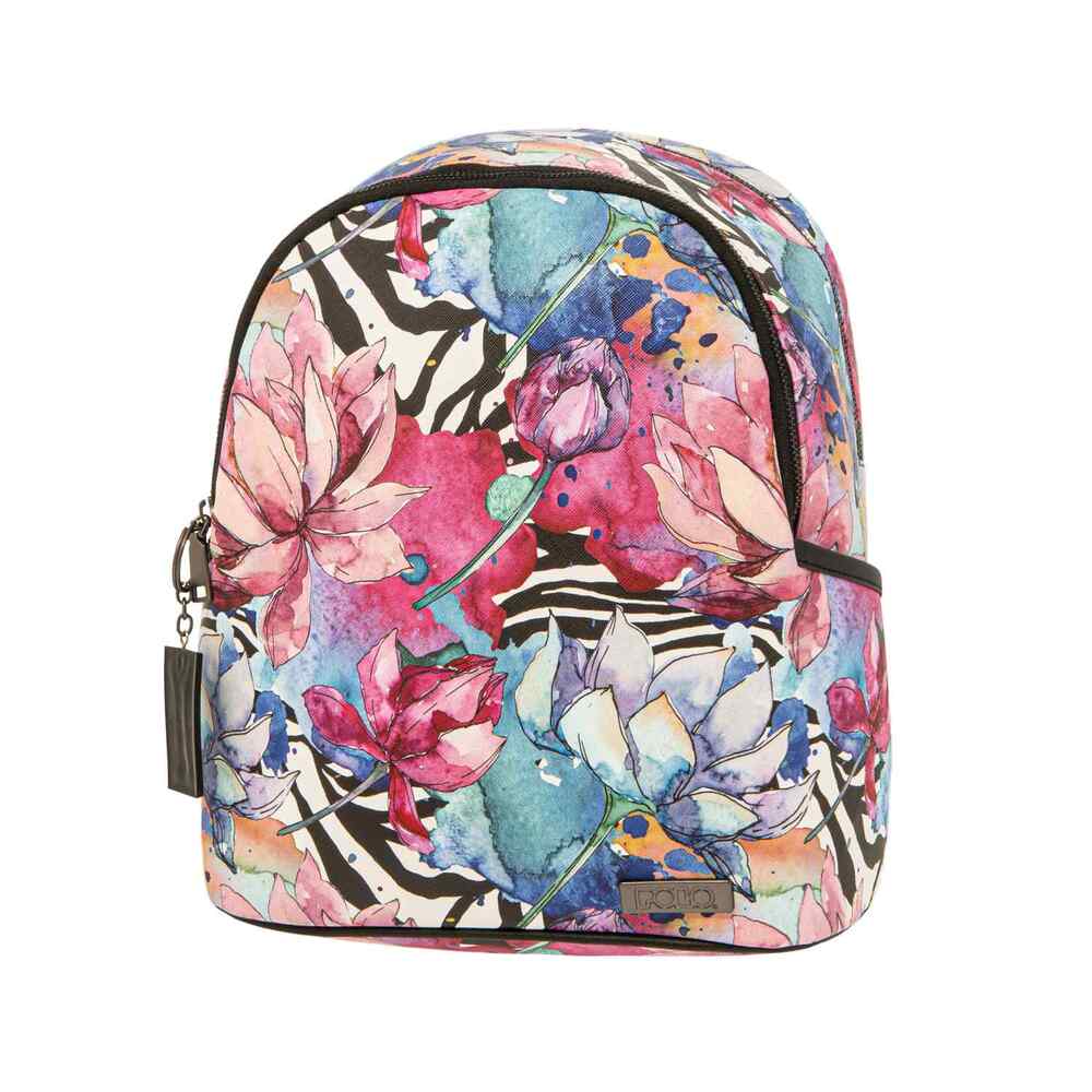polo-sakidio-gynaikeio-lydia-floral-907049-8242202311271 Polo Σακίδιο Γυναικείο Lydia Floral (907049-8242)2023 - Image 1