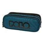 Polo Pencil Case Triple Box Πετρόλ (937005-5401)