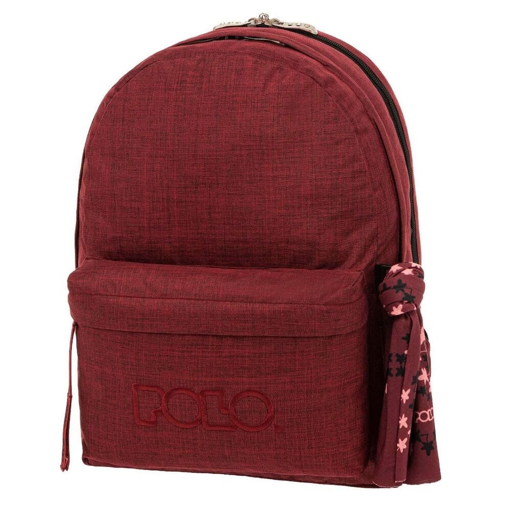 polosakidiodoublescarfmpornto8185 Polo Original Double Scarf Σακίδιο Μπορντό Τζην (2022) - Image 1