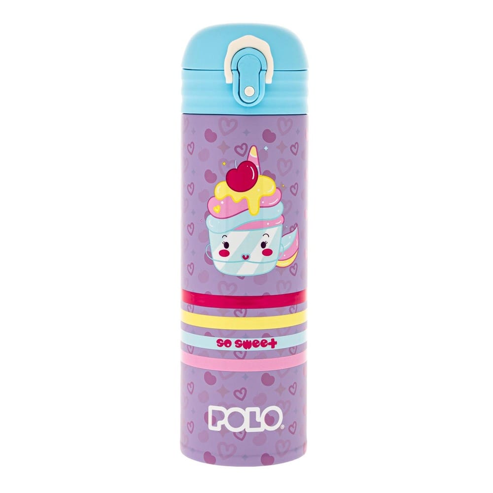 polothermosstainlesssteeljunior050llila8146 Polo Θερμός Stainless steel Junior 0,50l Λιλά - Image 1