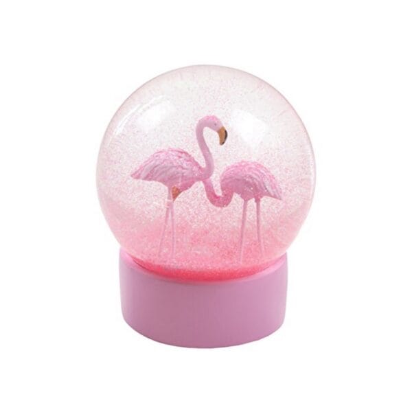 Πρεσπαπιέ Total Gift XL0859 Snow Ball Flamingo