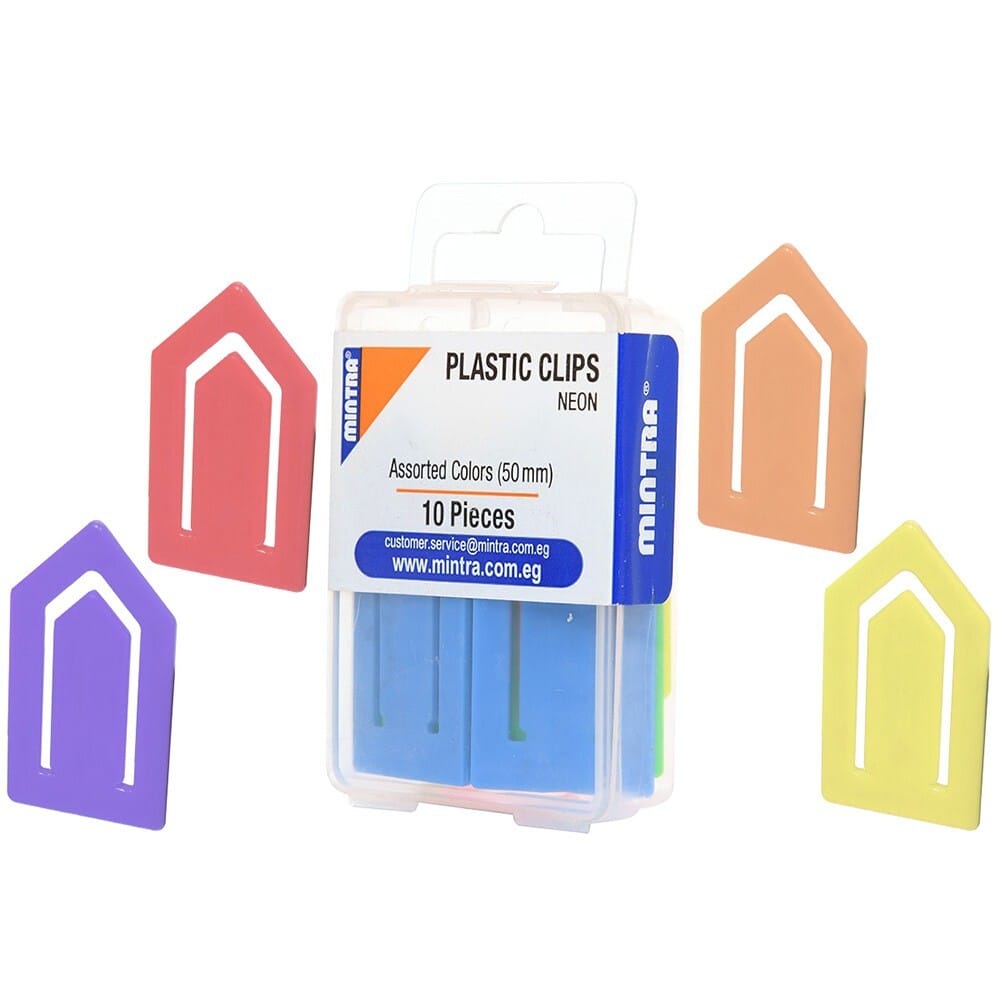 selidodeiktes-plastikoi-mintra-neon-50mm-10-temachia-poluchrwmoi-9588213732 Σελιδοδείκτες πλαστικοί Mintra νέον 50mm 10 τεμάχια πολύχρωμοι (95882) - Image 1