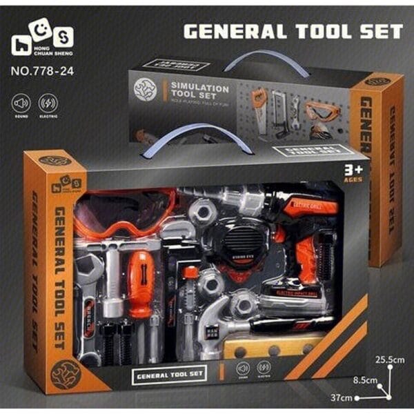 Σετ Τρυπάνι με ήχους και εργαλεία