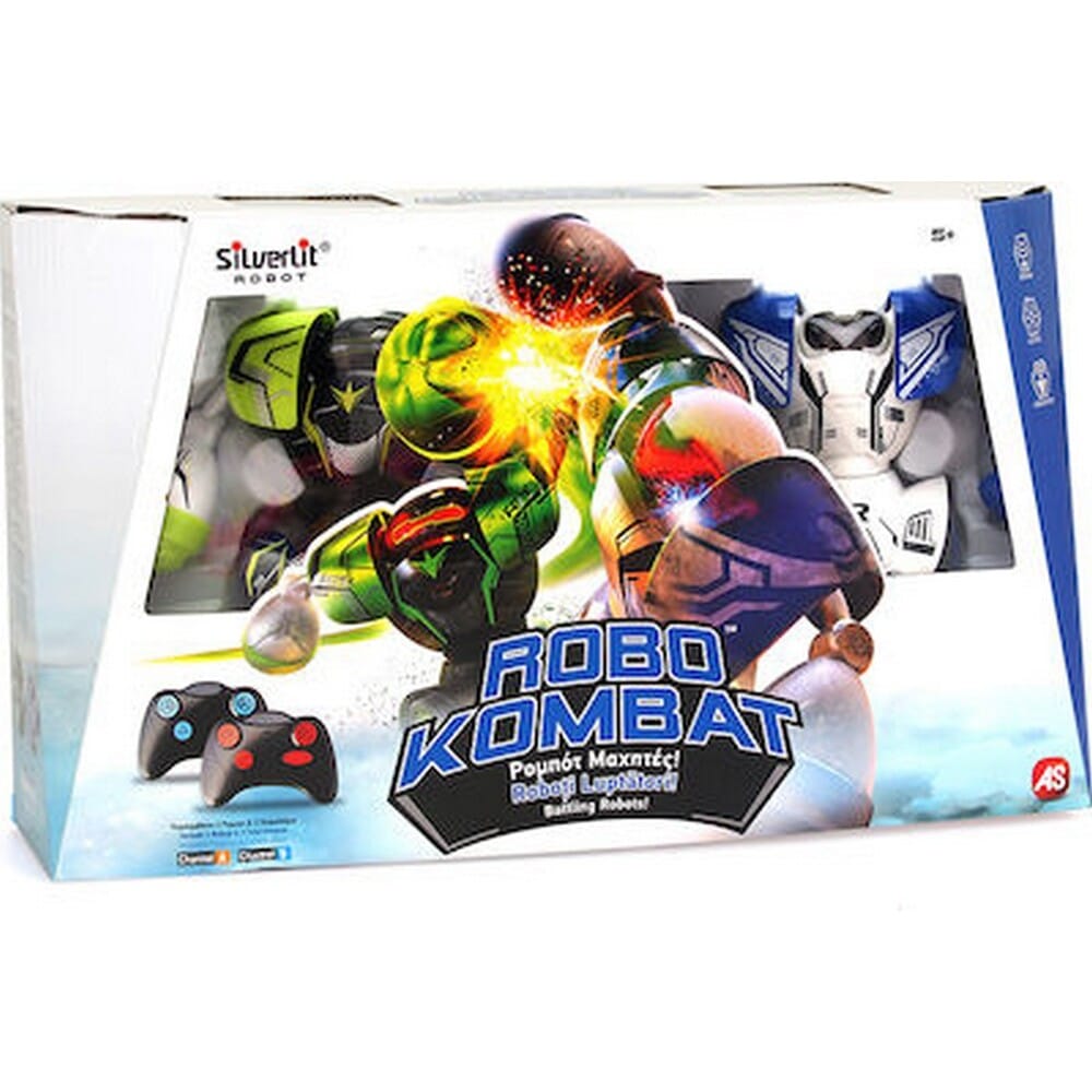 set2thleknarompotrobokombat8860 As Company Ηλεκτρονικό Ρομποτικό Παιχνίδι Robo Kombat (7530-88052) - Image 1