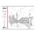 Skag Μπλοκ Ελεύθερου Σχεδίου  Νο4 30x40cm Α3 15 Φύλλα - Image 2