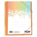 Skag Σούπλ Σπιράλ Α4  30 Θήκες με Λάστιχο Παστέλ (Διάφορα Χρώματα) - Image 6