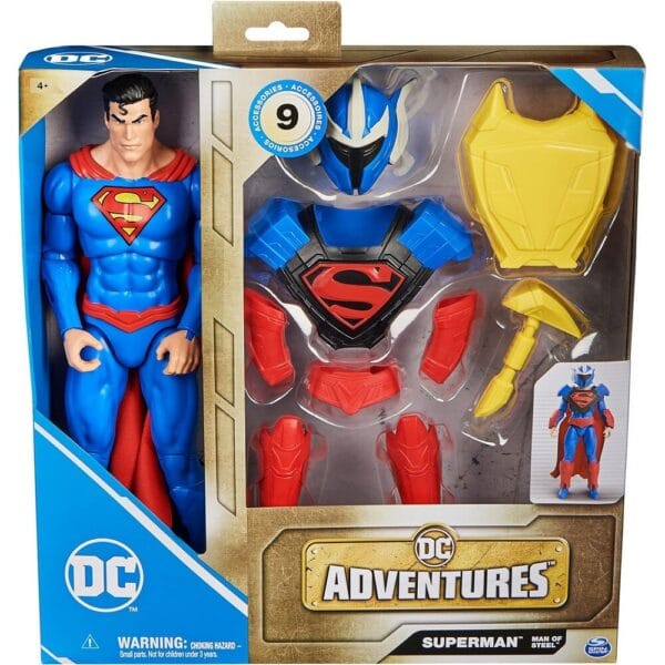 Spin Master DC Adventures : Superman Man Of Steel Figure Action 30cm (6067957)