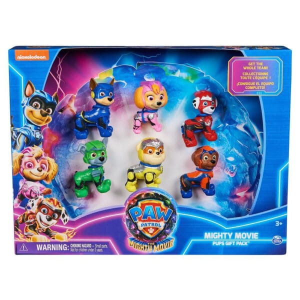 Spin Master Παιχνίδι Μινιατούρα Paw Patrol Mighty Movie Toy Figures