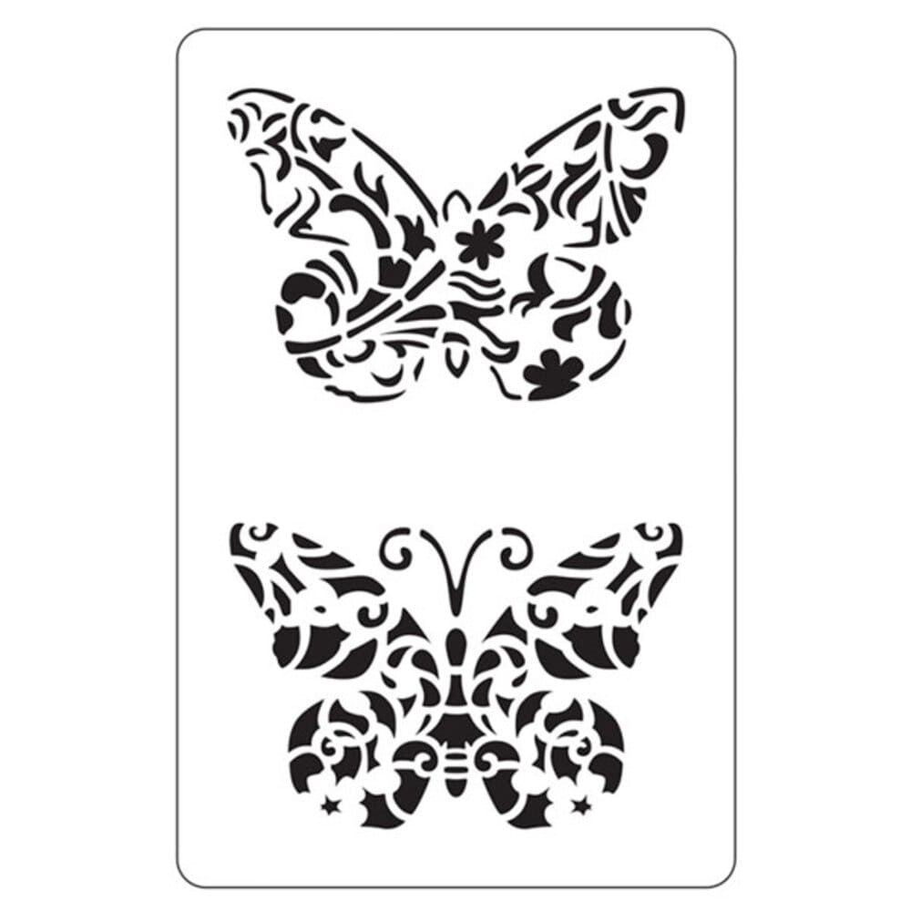 stencila4petaloudesno9a6182 Stencil Α4 Πεταλούδες Νο 9Α - Image 1