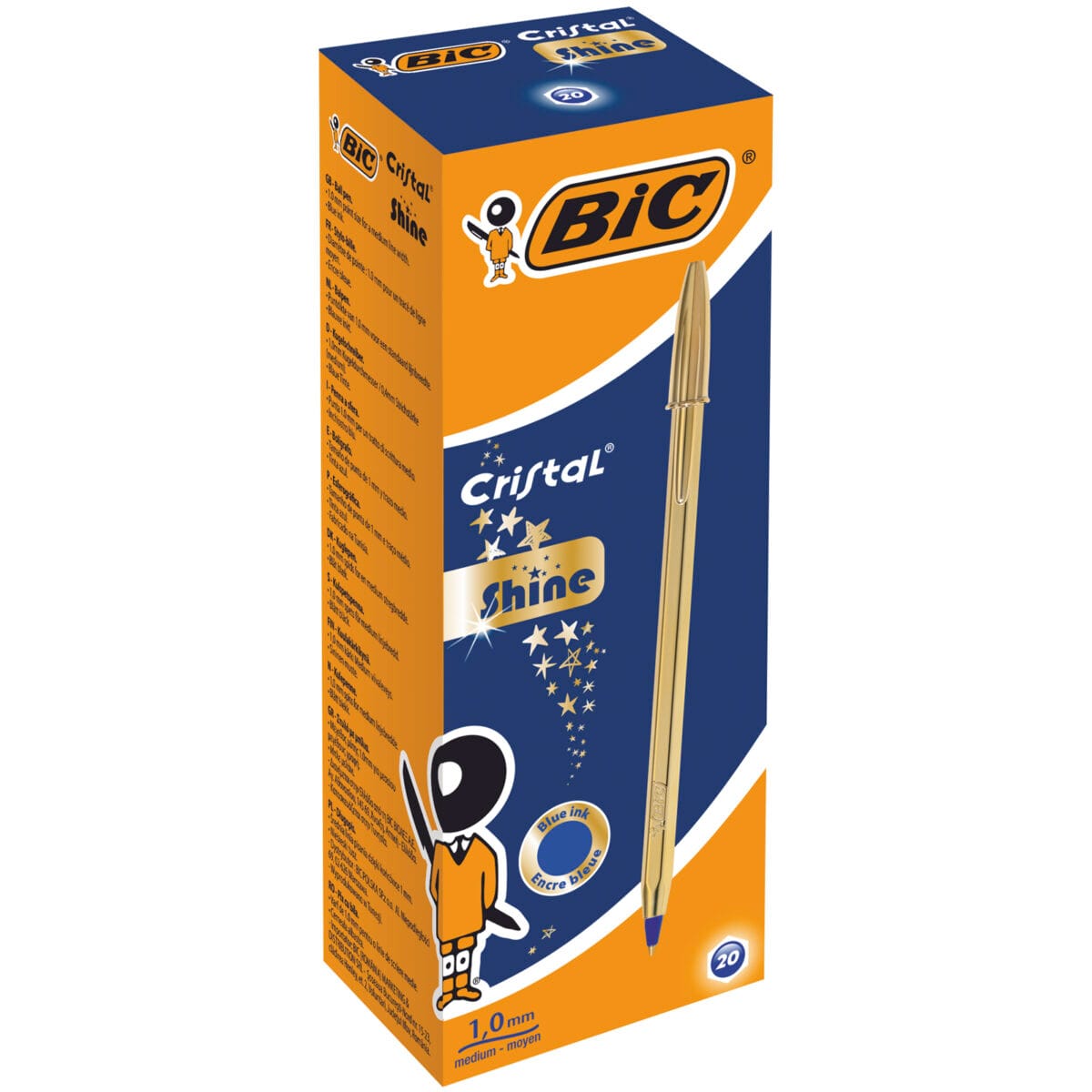 Bic Στυλό Cristal Shine Χρυσό - Image 2