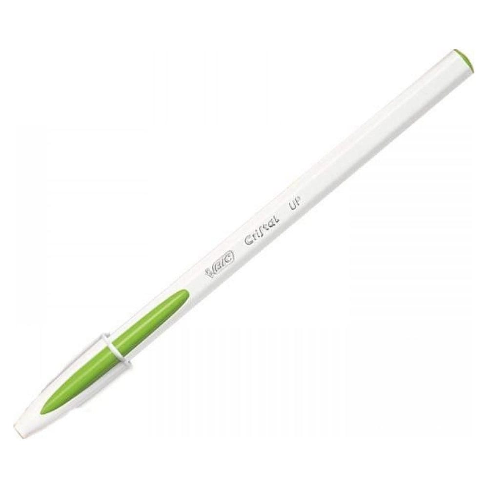 stylobiccrystalupfuncolors120mmprasino44277297417811374 BIC Στυλό Cristal Up Fun Colors 1.20mm Λαχανί - Image 1