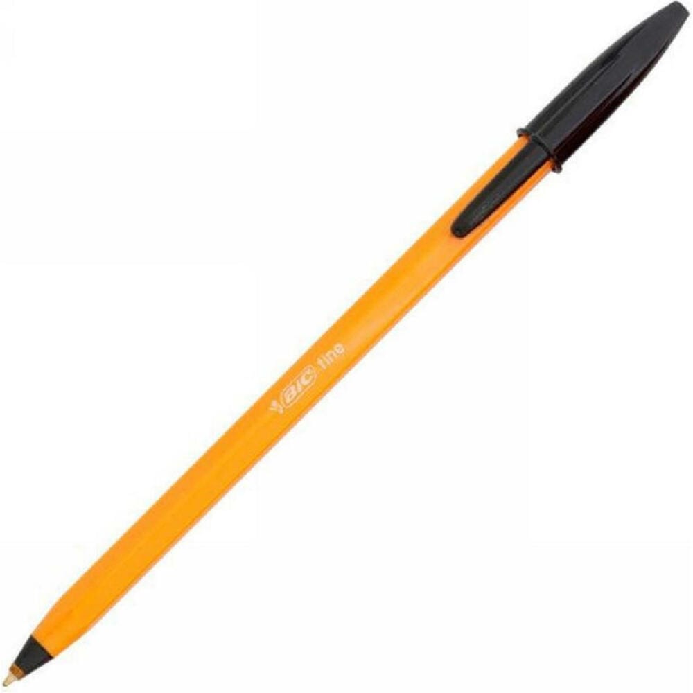 stylobicmayro08mm23499 Bic Στυλό Ballpoint 0.8mm με Μαύρο Mελάνι Orange Original Fine - Image 1