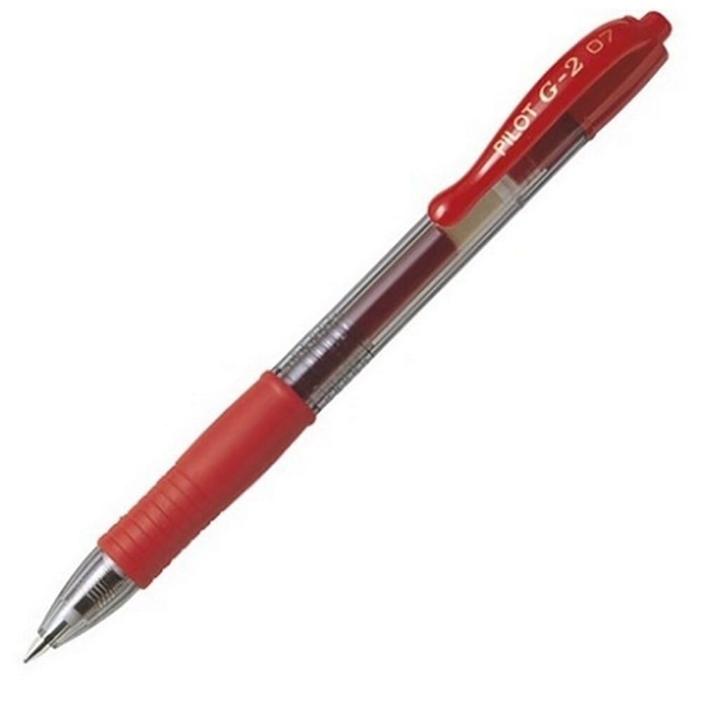 stylopilotg207kokkino12727 Pilot Στυλό G-2 0.7 Κόκκινο - Image 1