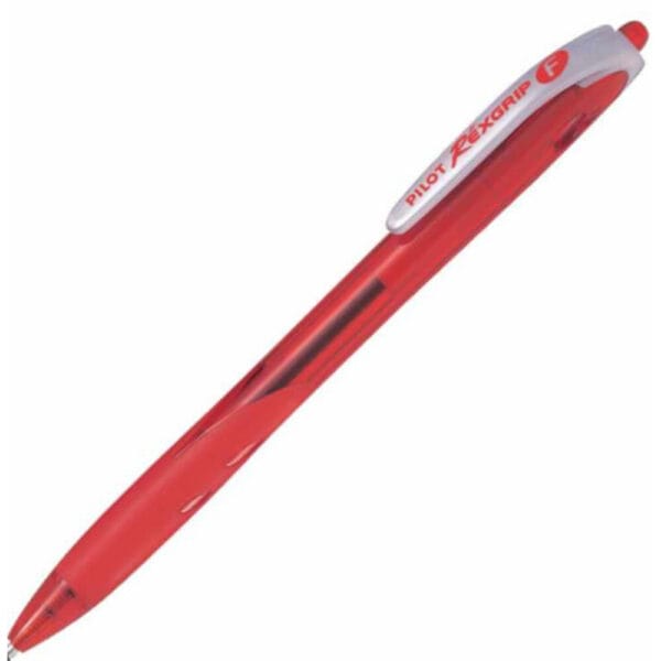 Pilot Στυλό Ballpoint  με Κόκκινο Mελάνι Rexgrip